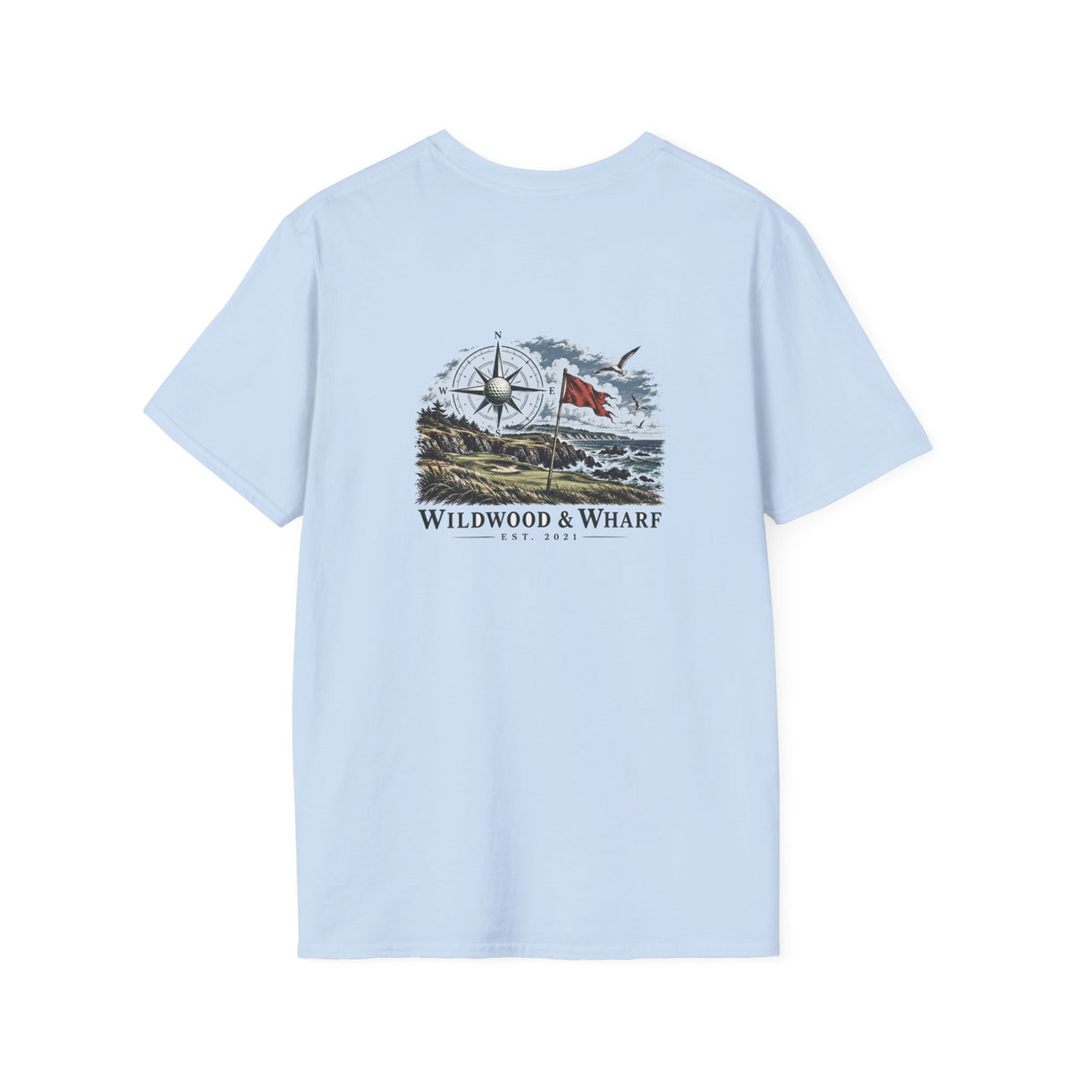 Compass Links Golf Tee