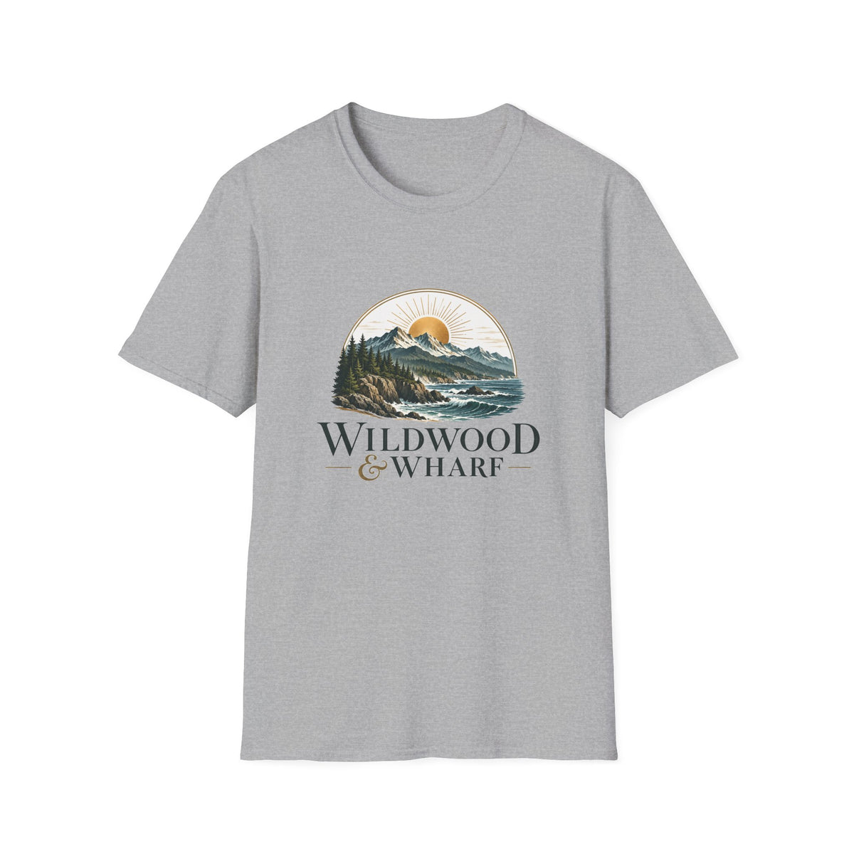 Wildwood & Wharf Mountain Sun Tee
