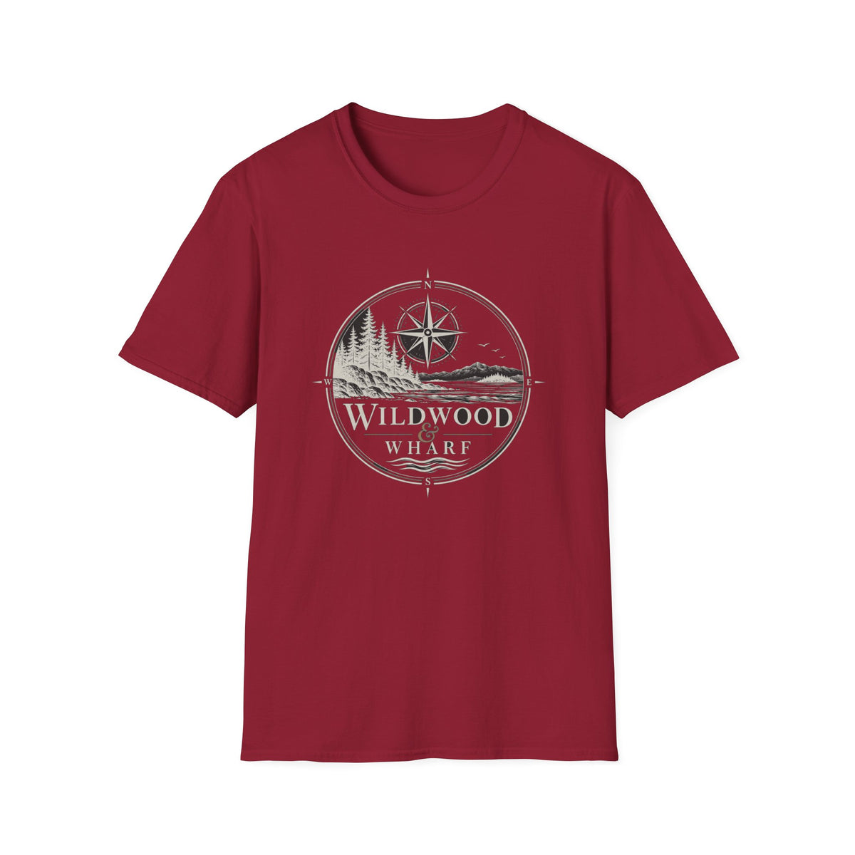 Wildwood & Wharf Compass Tee