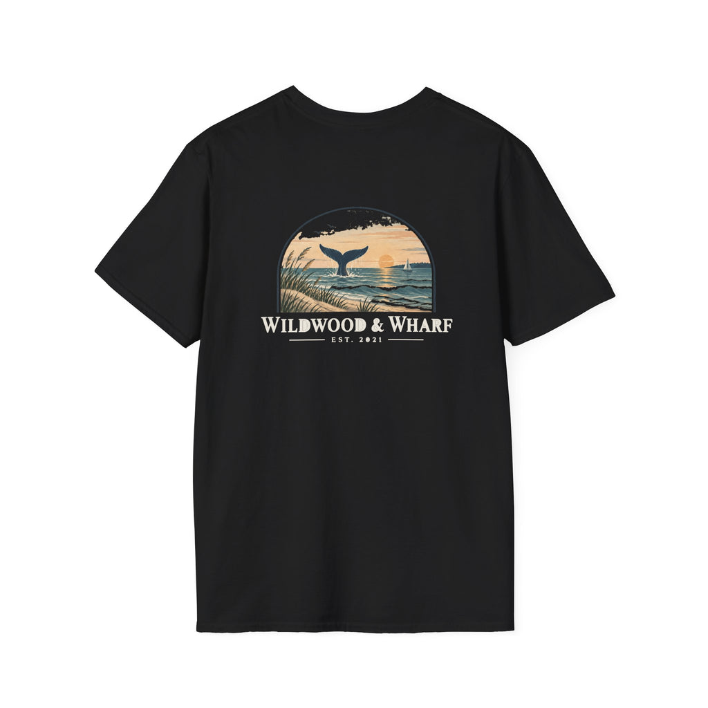 Wildwood & Wharf Whale Tail Tee