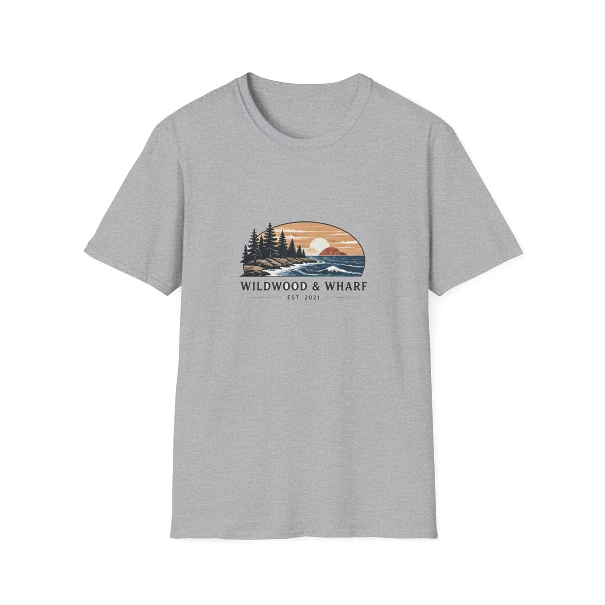 Wildwood & Wharf Coastal Sunset Tee