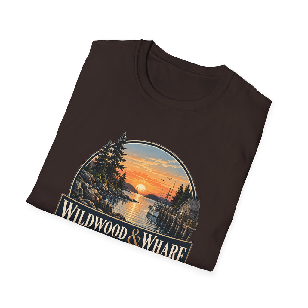 Wildwood & Wharf Harbor Sunset Tee