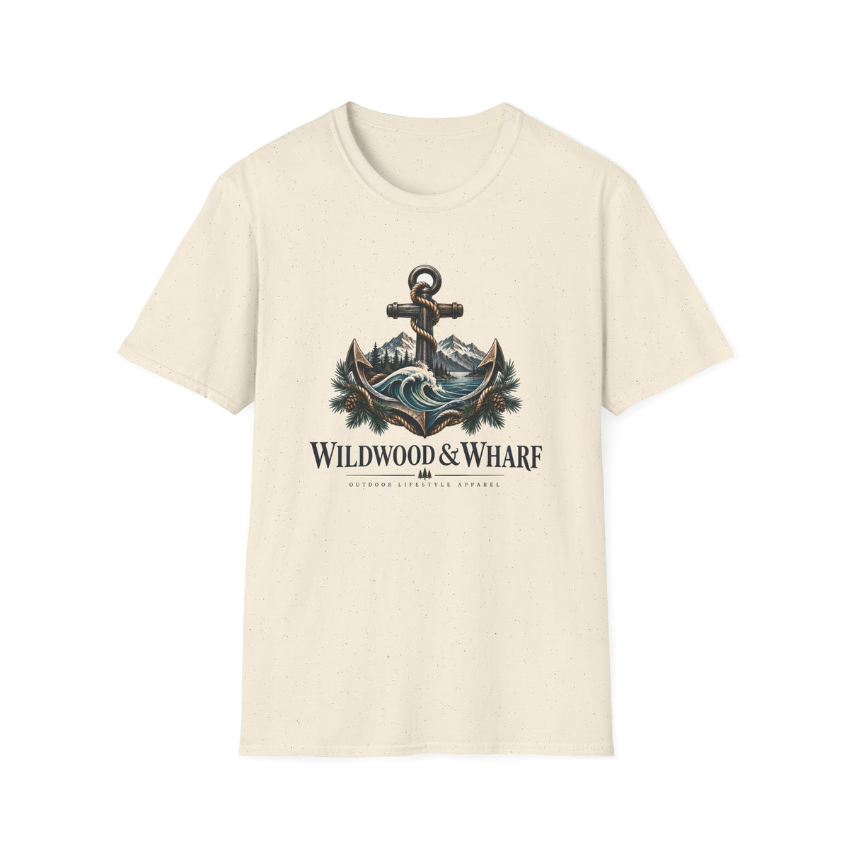 Wildwood & Wharf Anchor Tee