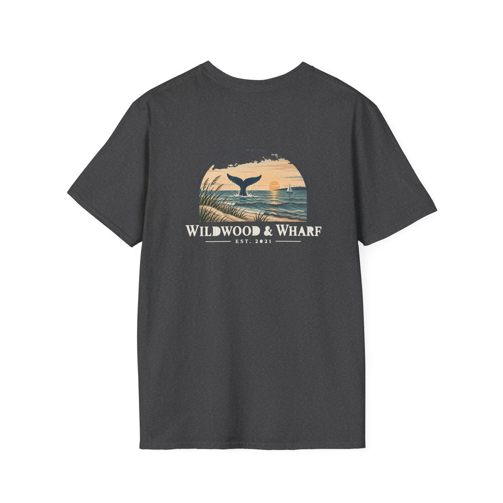 Wildwood & Wharf Whale Tail Tee