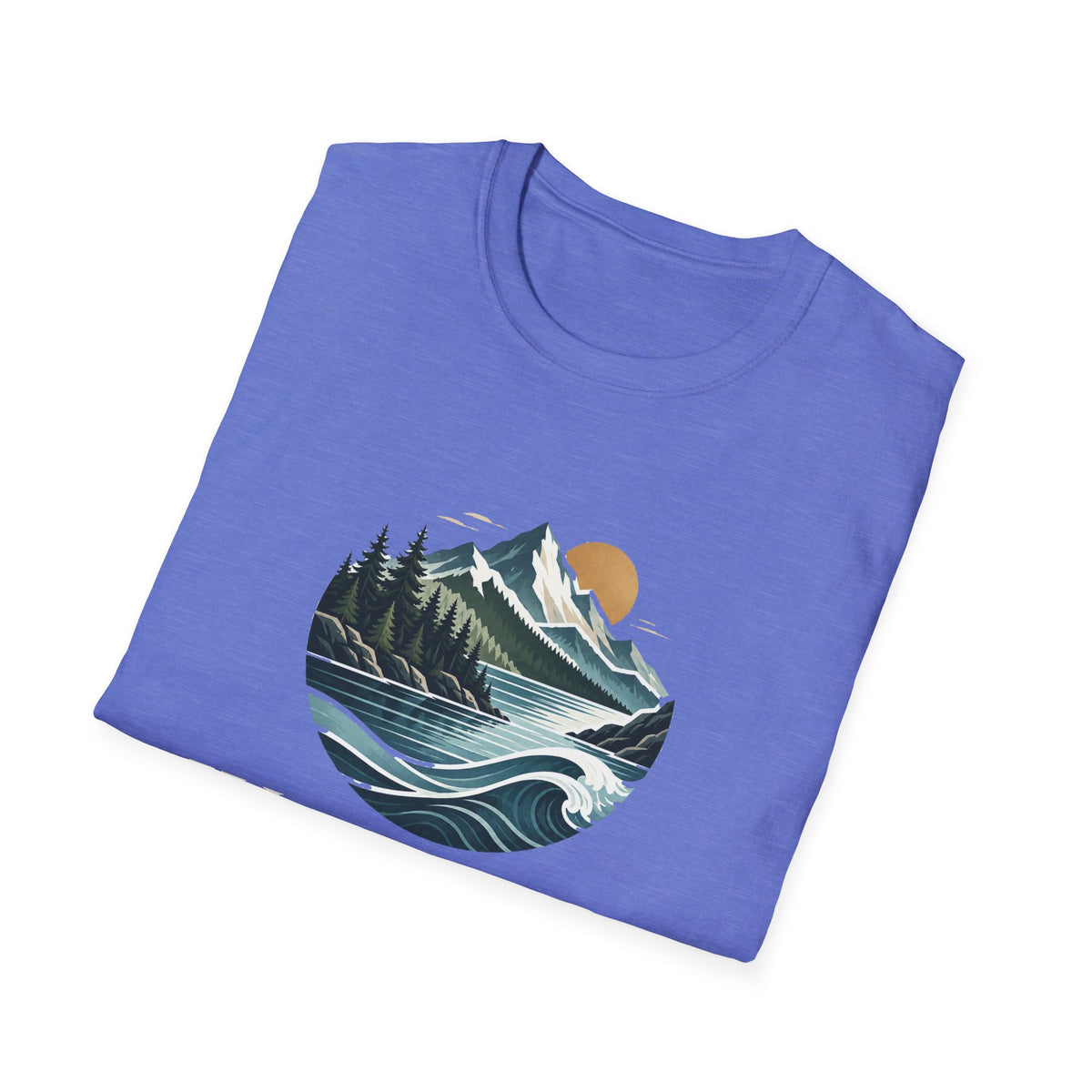 Wildwood & Wharf Mountain Lake Wave Tee