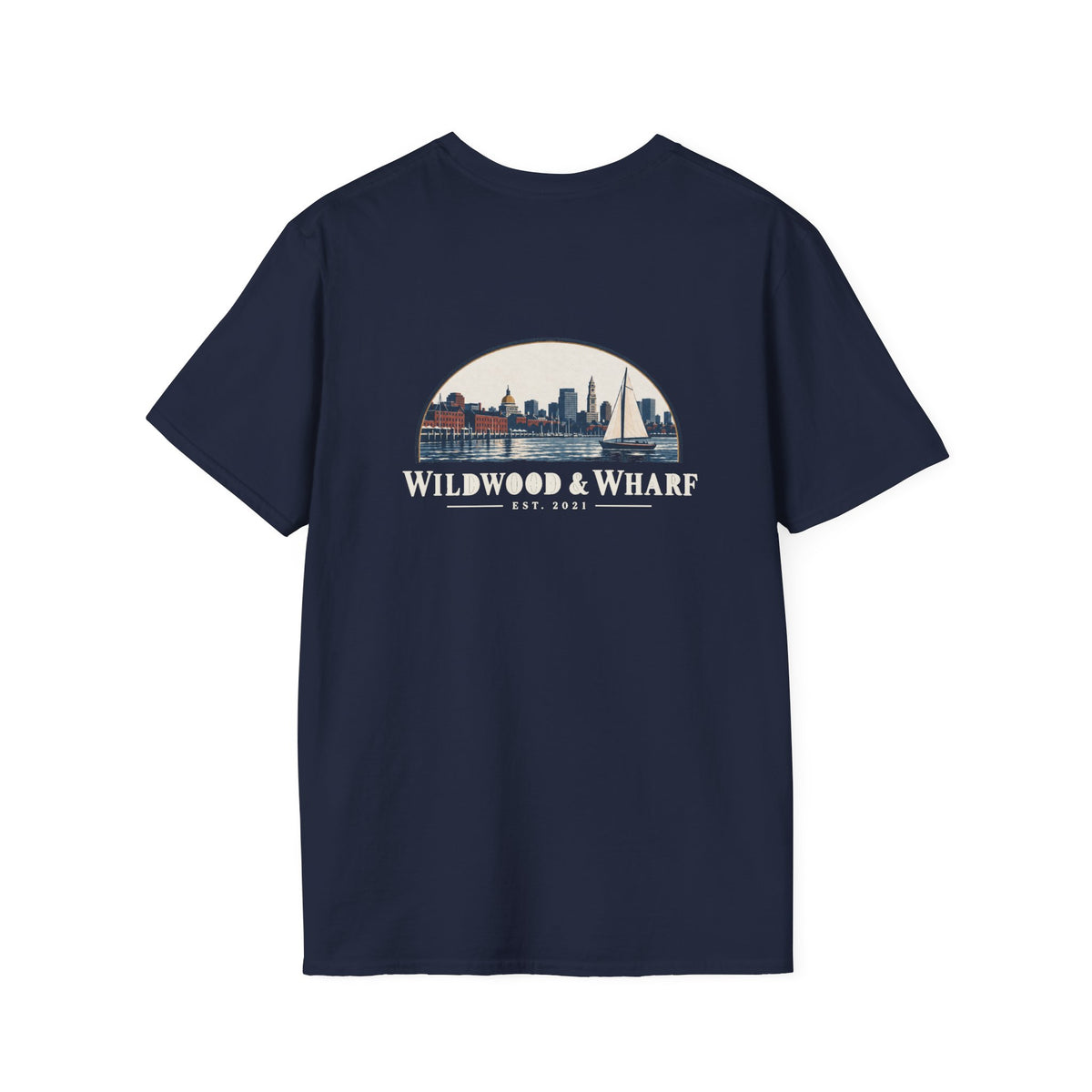 Wildwood & Wharf Boston Harbor Tee