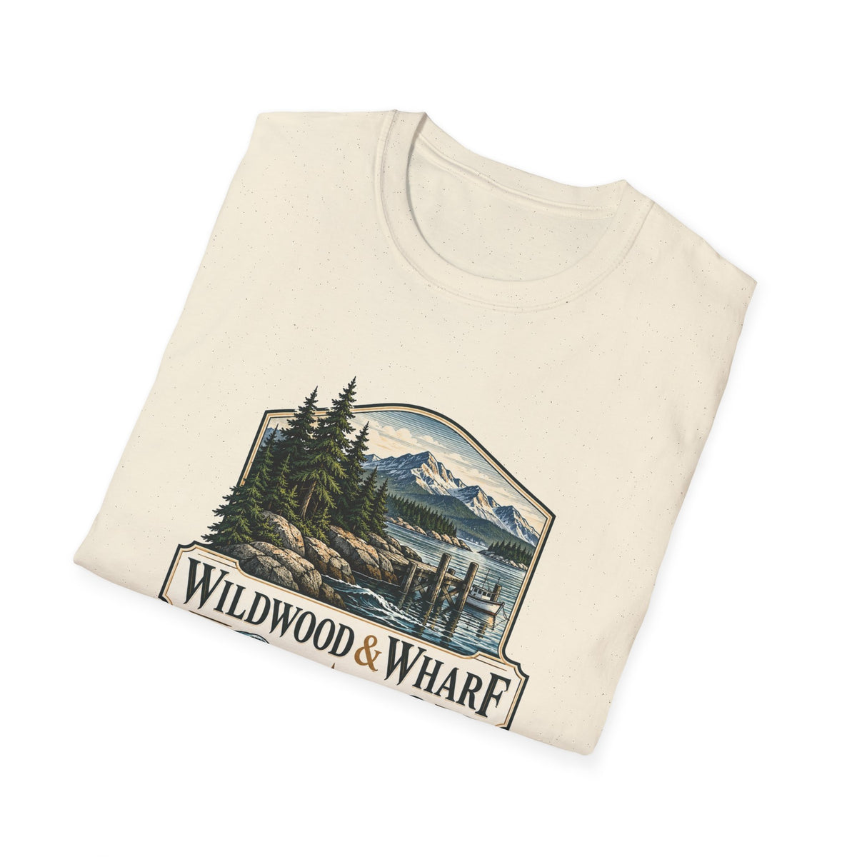 Wildwood & Wharf Harbor Badge Tee