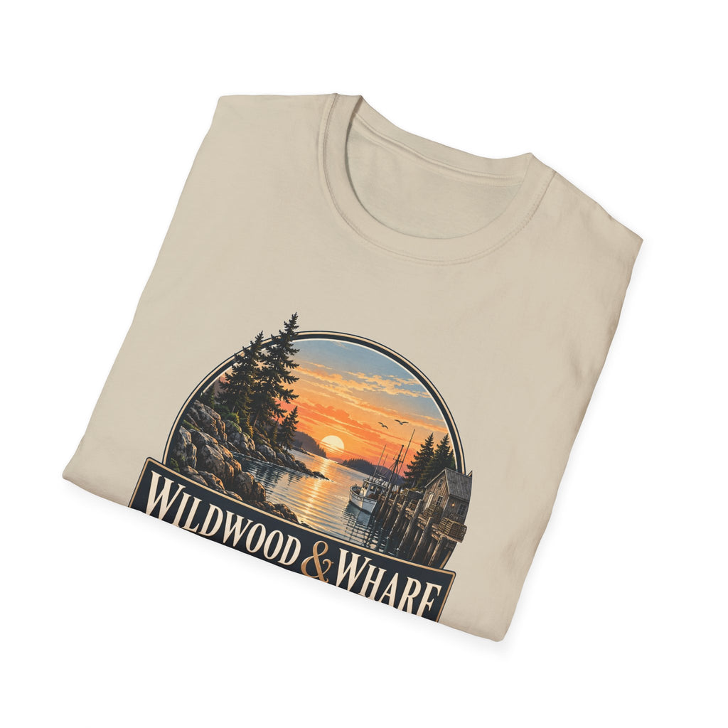 Wildwood & Wharf Harbor Sunset Tee