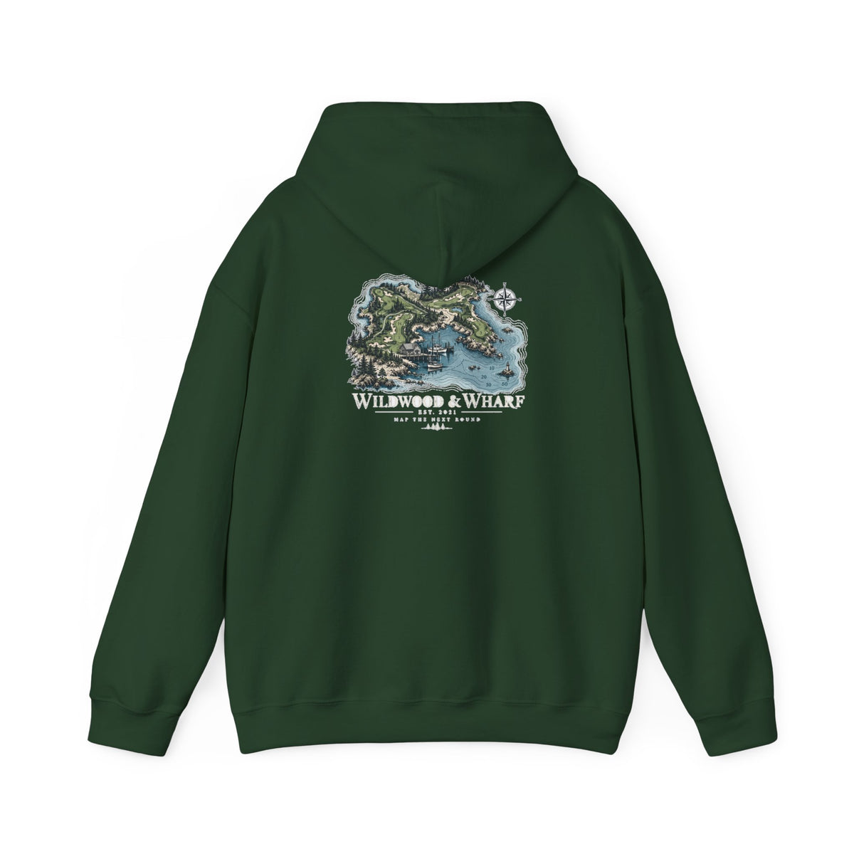 Map the Next Round Golf Hoodie