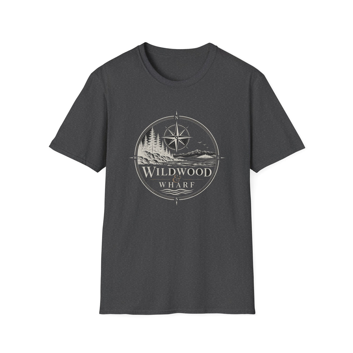 Wildwood & Wharf Compass Tee