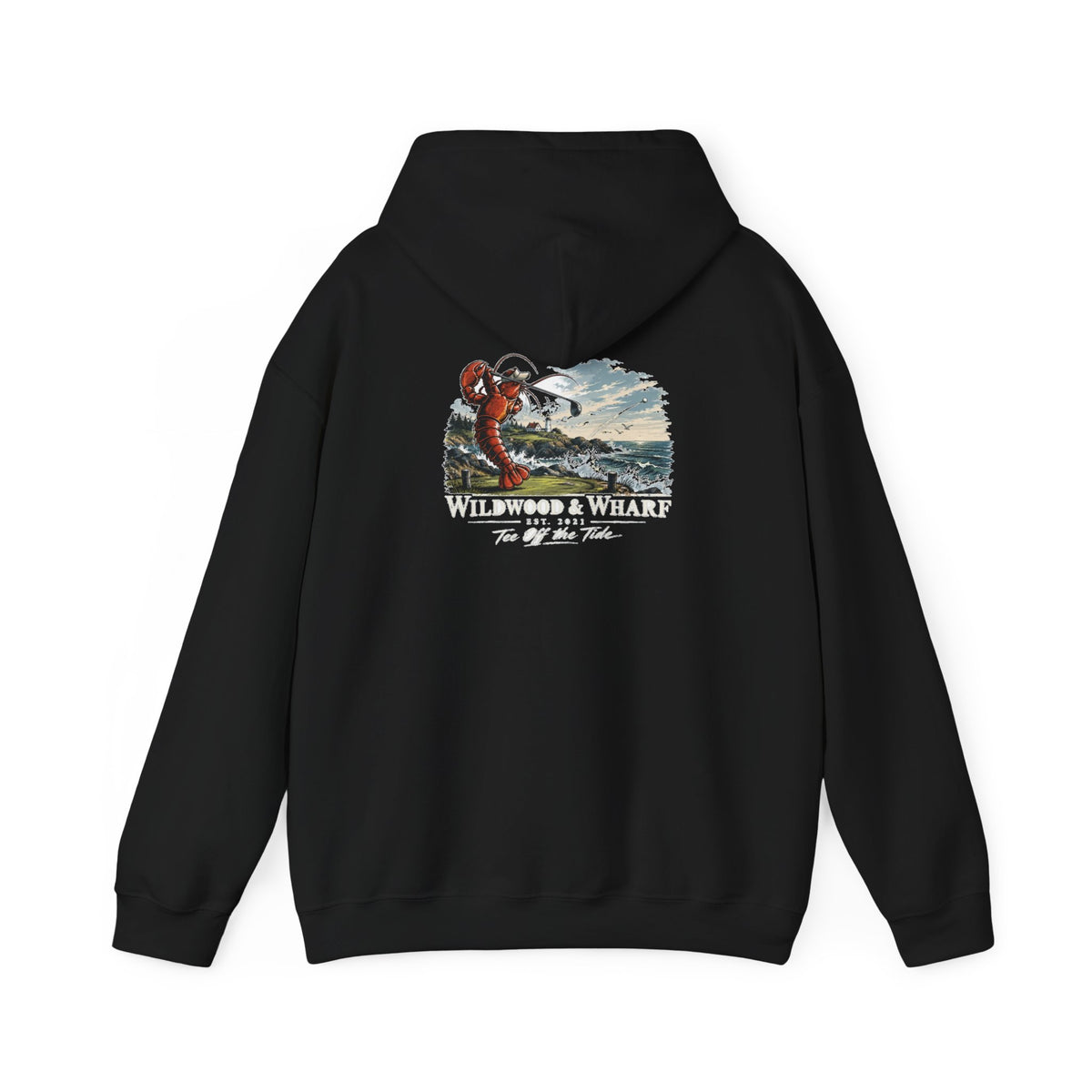 Lobster Tee Off the Tide Golf Hoodie