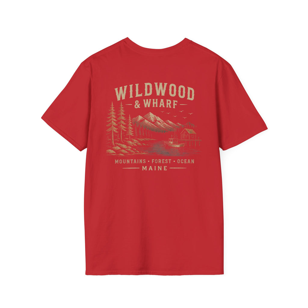 Wildwood & Wharf Logo T-Shirt — Mountains|Forest|Ocean