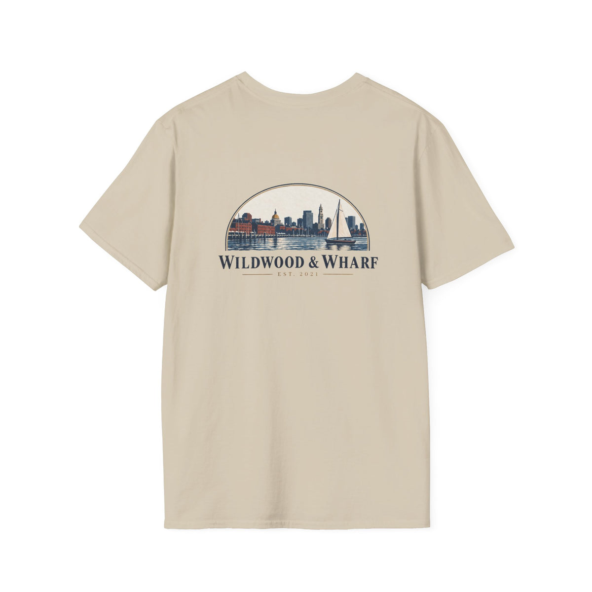 Wildwood & Wharf Boston Harbor Tee
