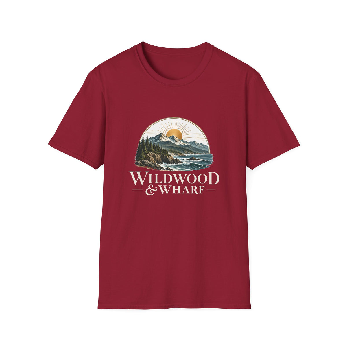 Wildwood & Wharf Mountain Sun Tee