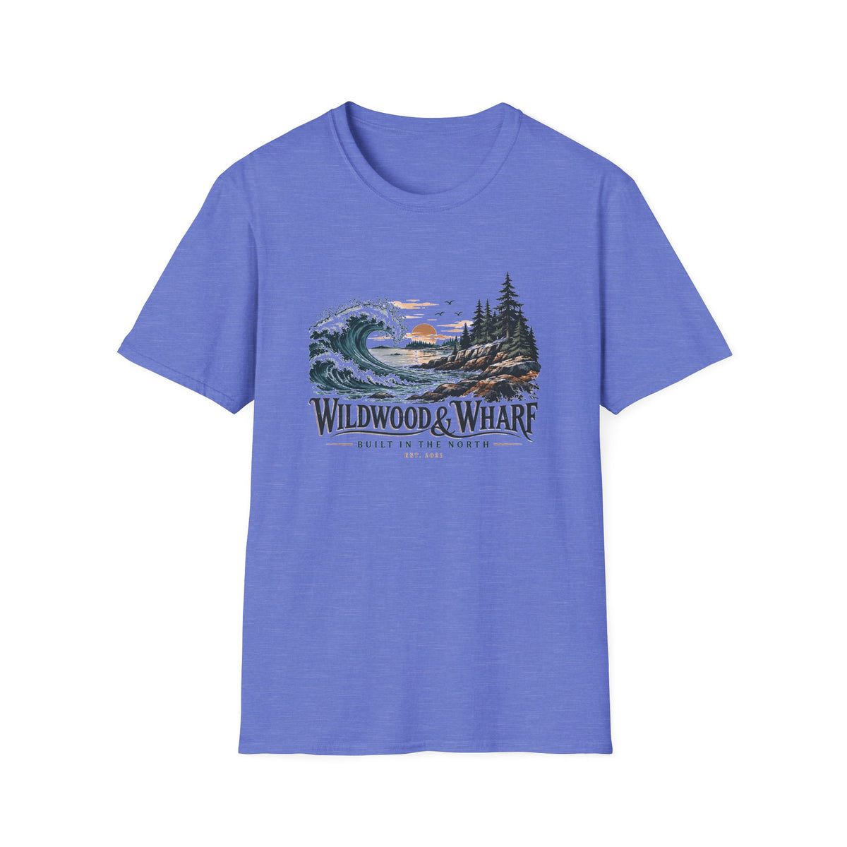 Wildwood & Wharf Tide Wave Tee