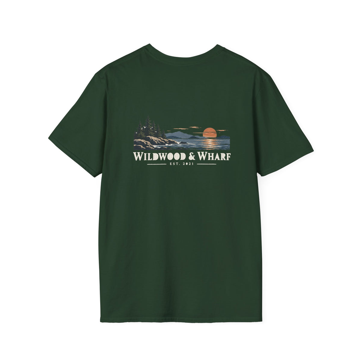 Wildwood & Wharf Rocky Coast Tee