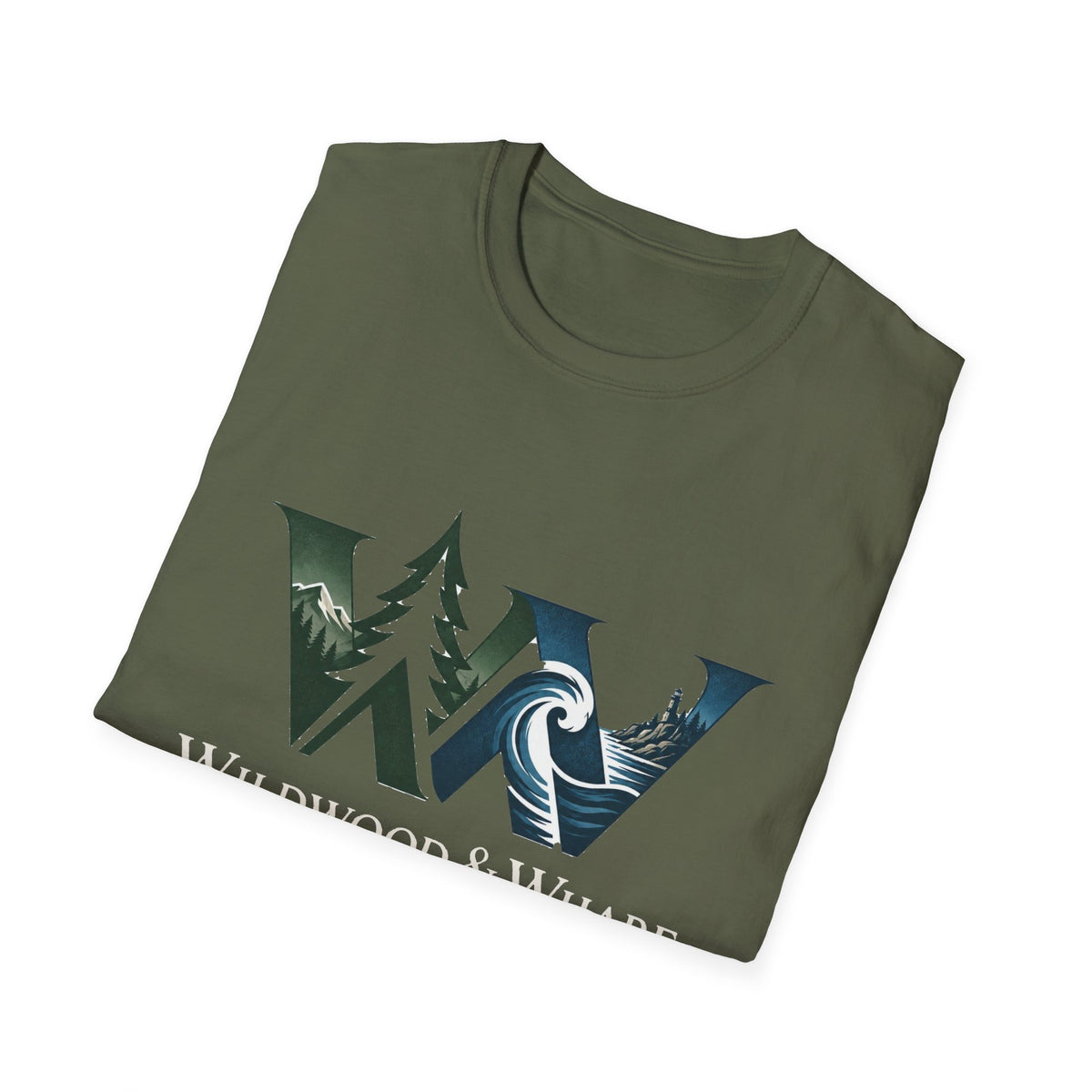 Wildwood & Wharf Mountain Wave WW Tee