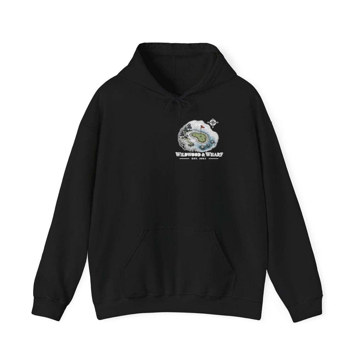 Map the Next Round Golf Hoodie
