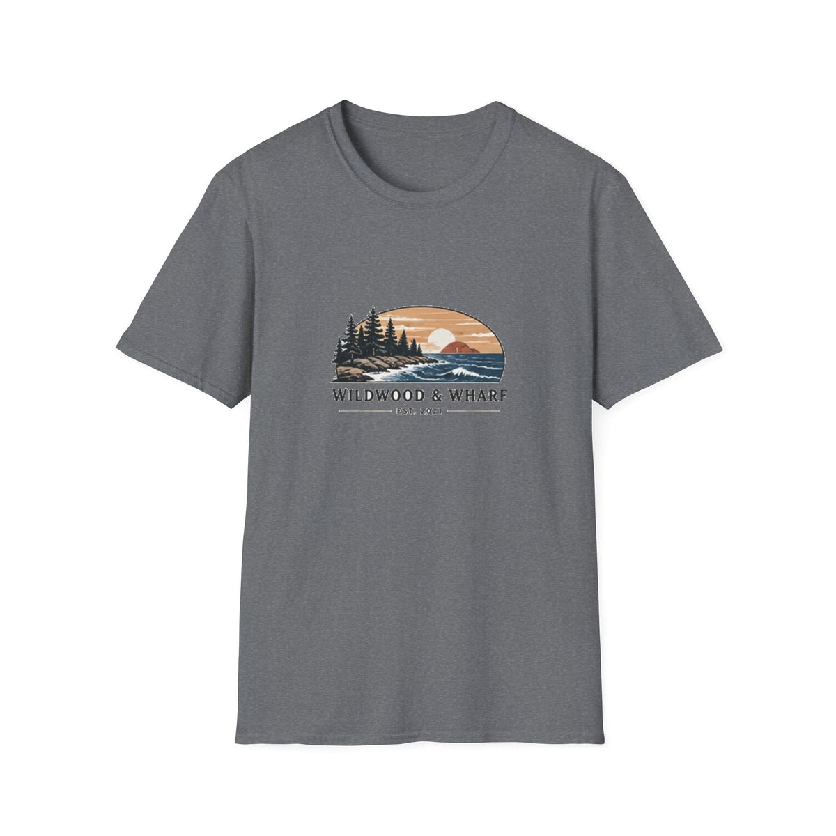 Wildwood & Wharf Coastal Sunset Tee