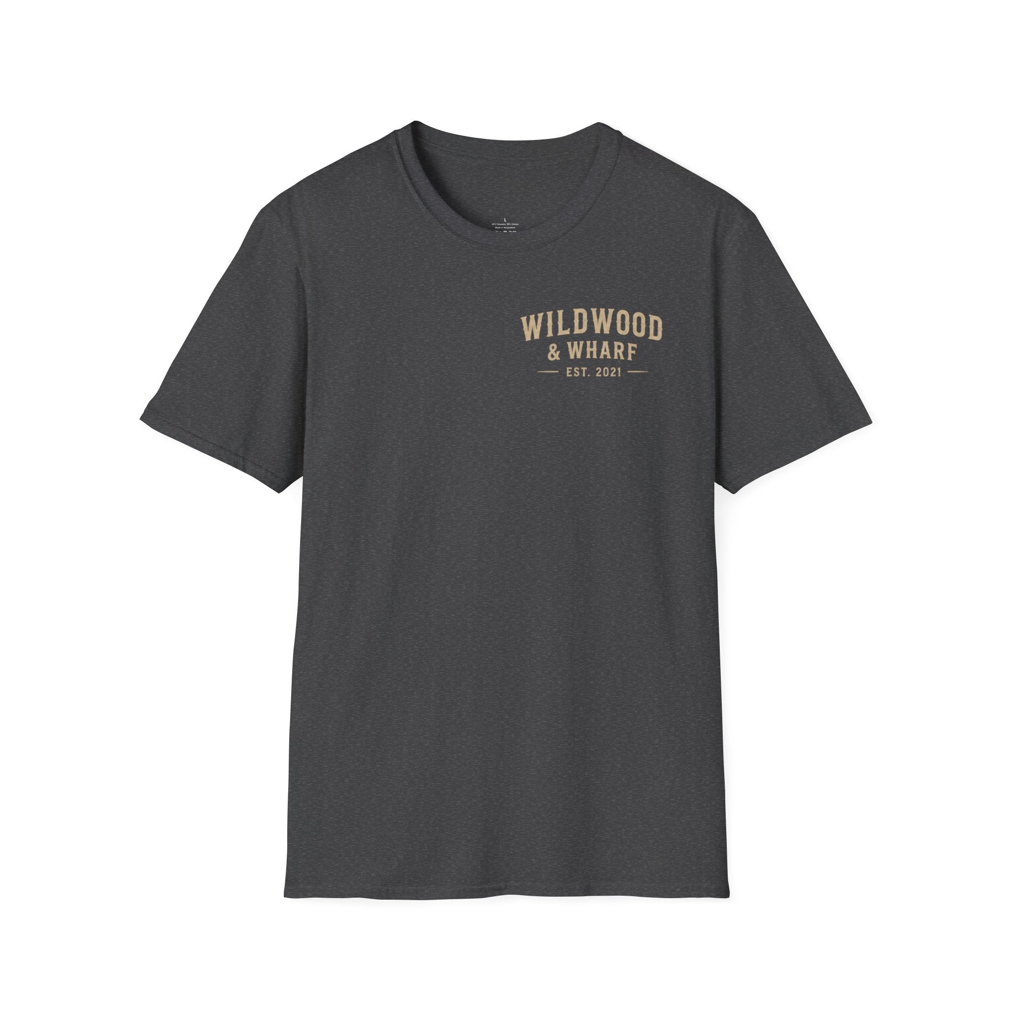 Wildwood & Wharf Logo T-Shirt — Mountains|Forest|Ocean
