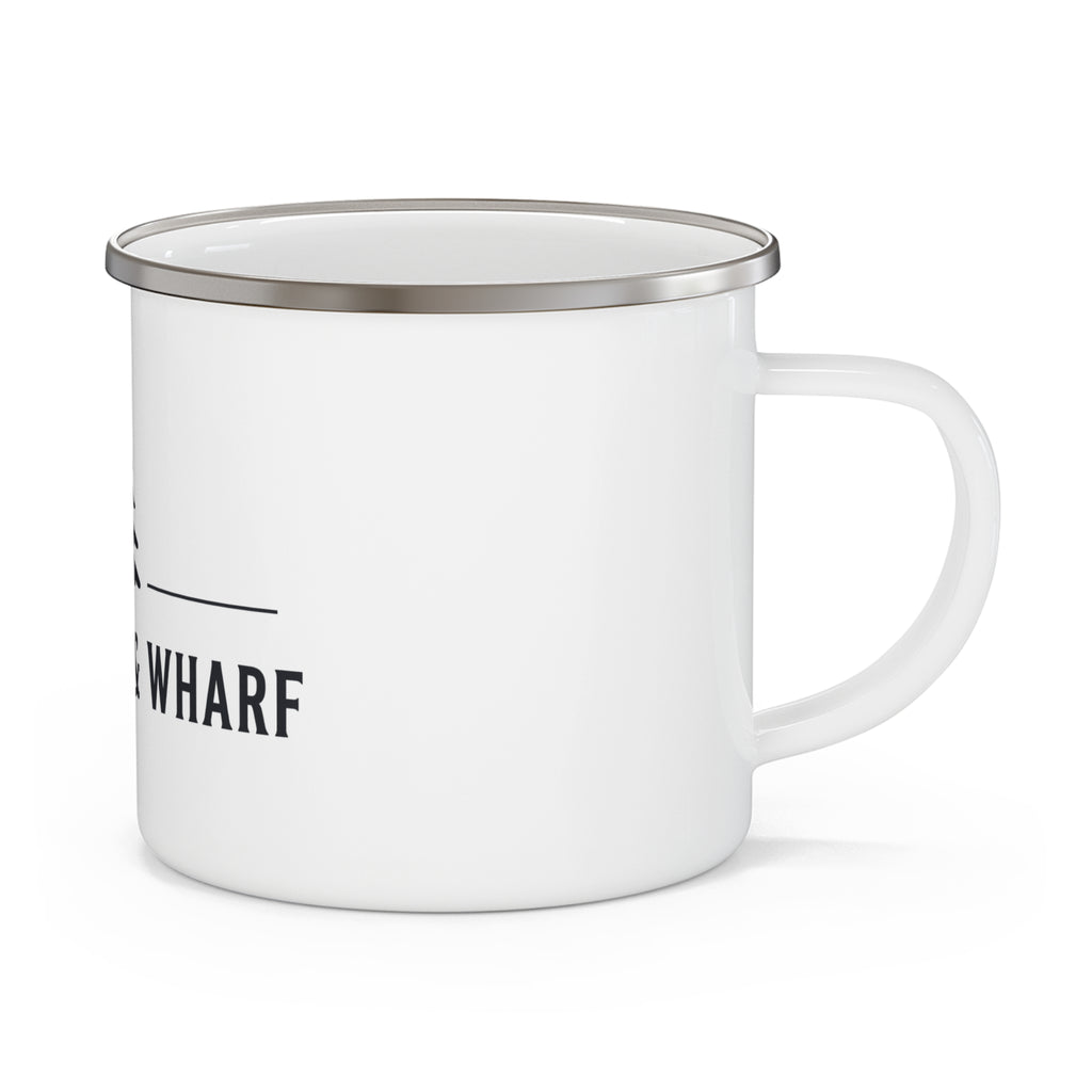Wildwood & Wharf Pine Logo Camp Mug