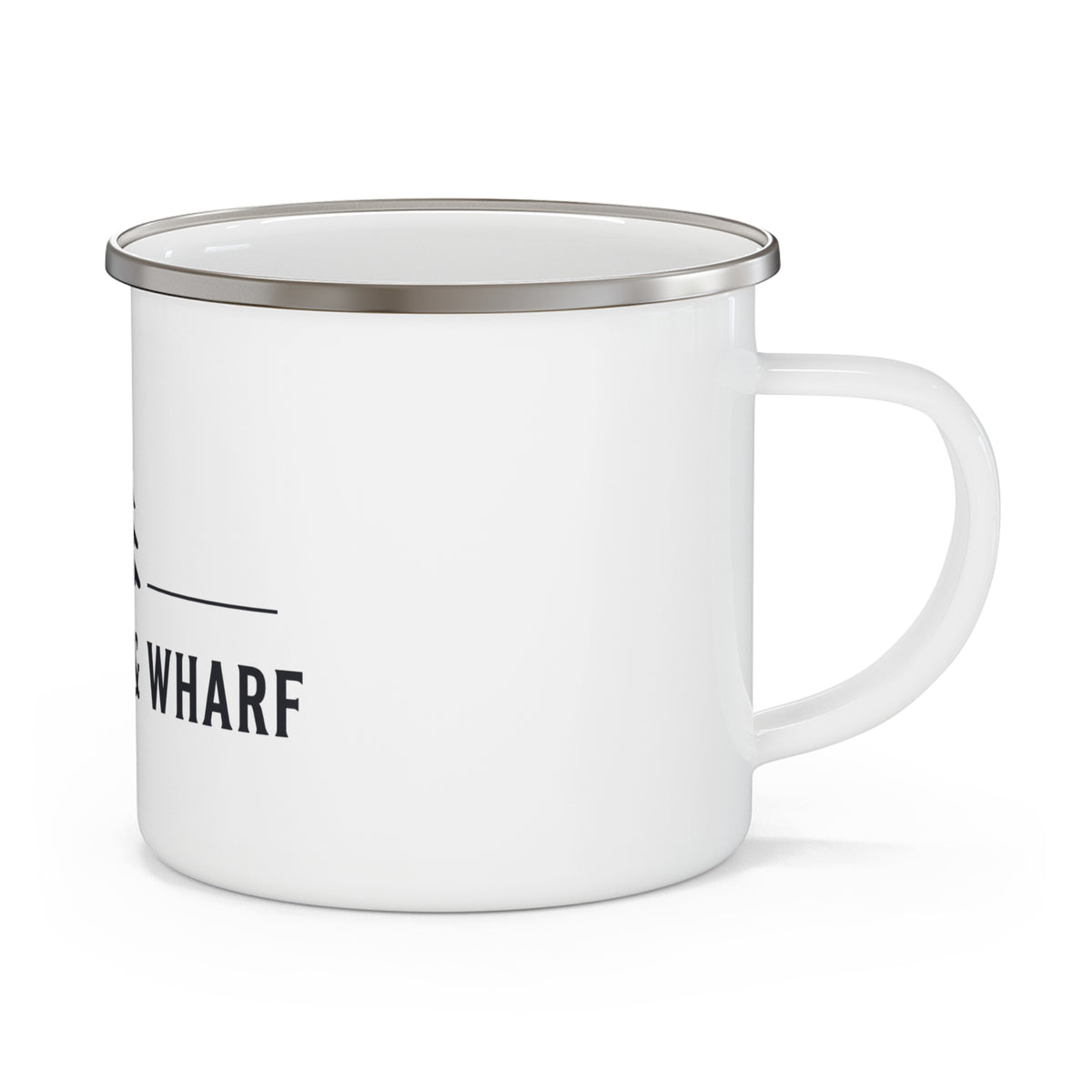 Wildwood & Wharf Pine Logo Camp Mug