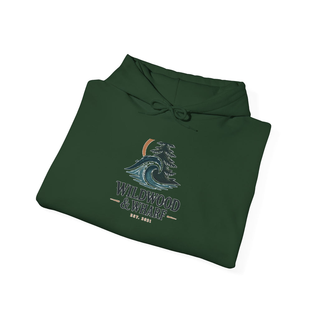Wildwood & Wharf Pine Wave Hoodie