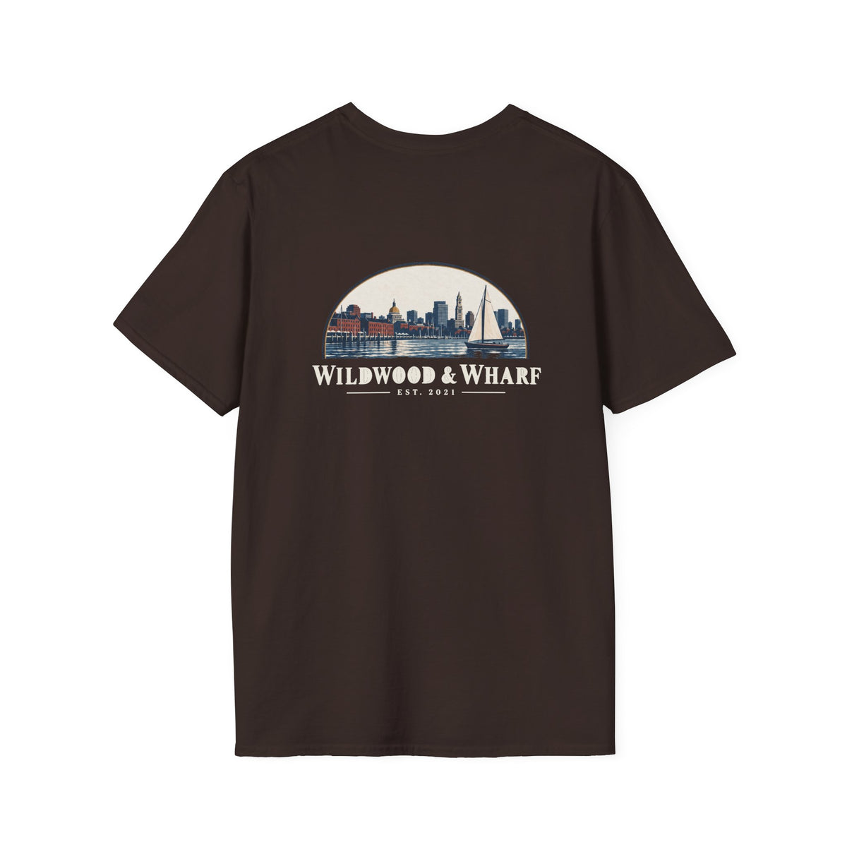 Wildwood & Wharf Boston Harbor Tee