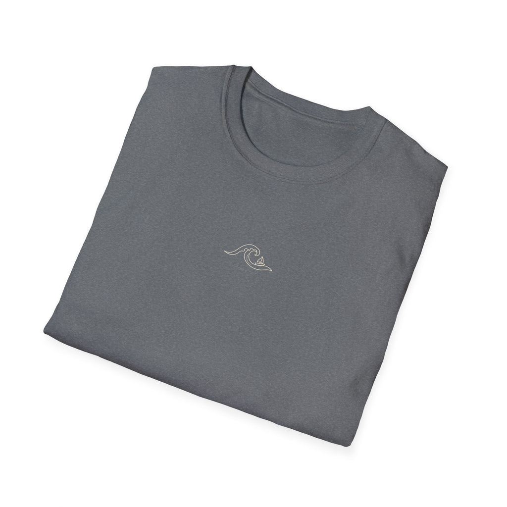 Single-Line Wave Tee - Men's