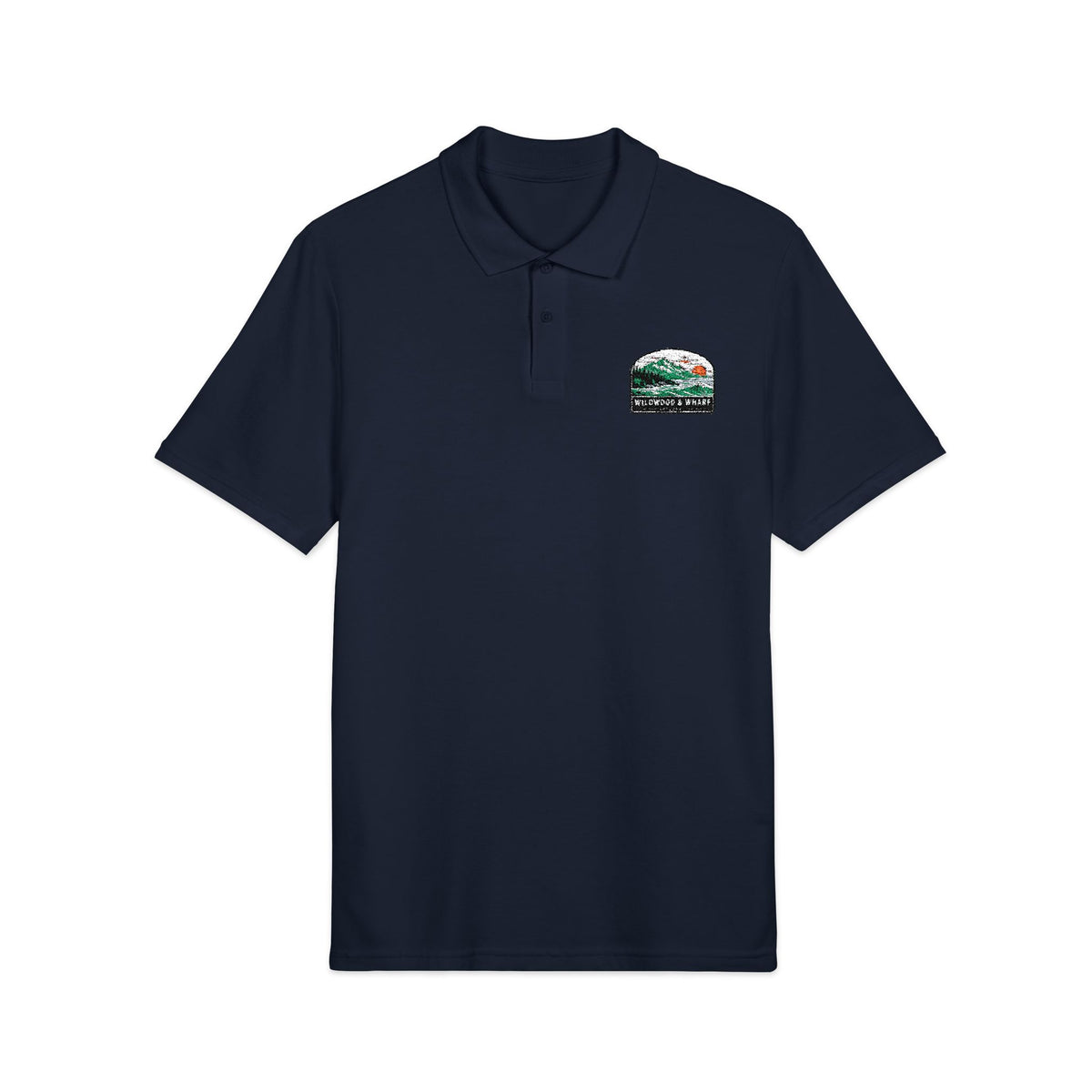 Wildwood & Wharf Mountain Wave Polo