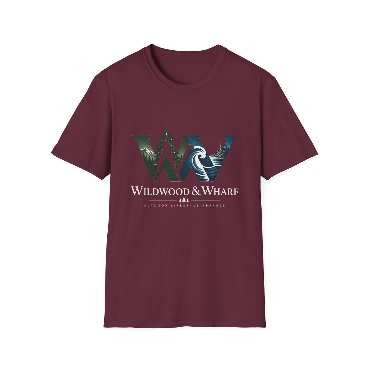 Wildwood & Wharf Mountain Wave WW Tee