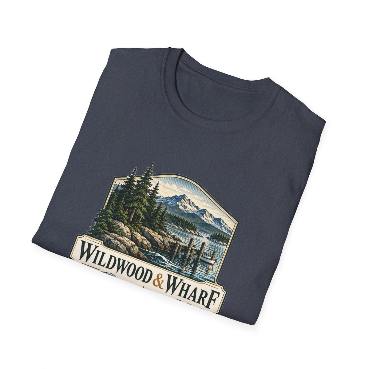 Wildwood & Wharf Harbor Badge Tee
