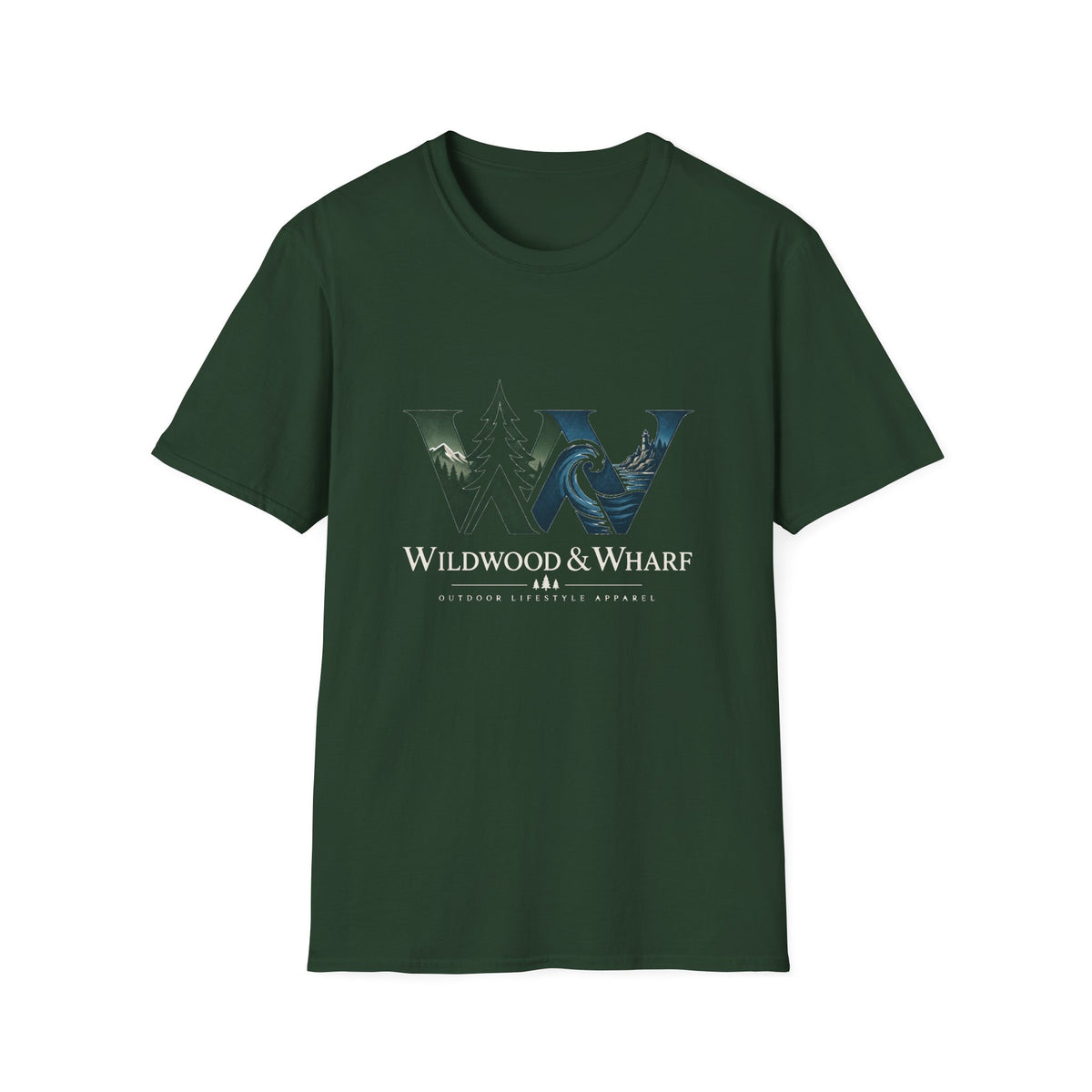 Wildwood & Wharf Wave Tee