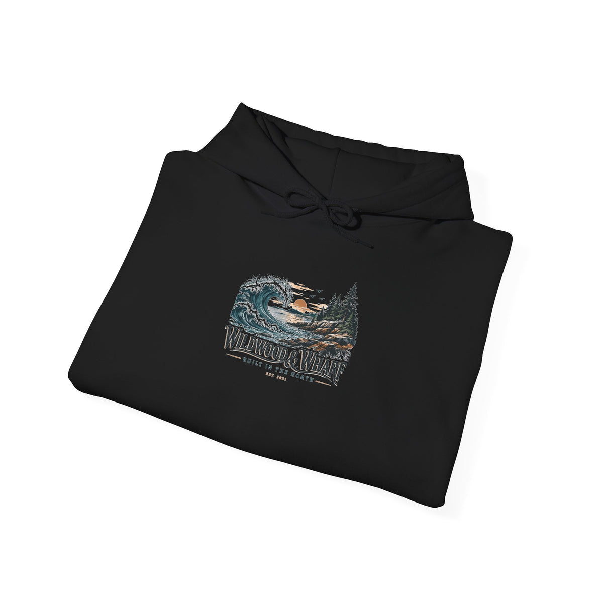 Wildwood & Wharf Tide Wave Hoodie