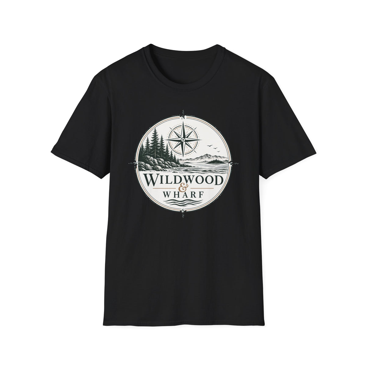 Wildwood & Wharf Compass Tee