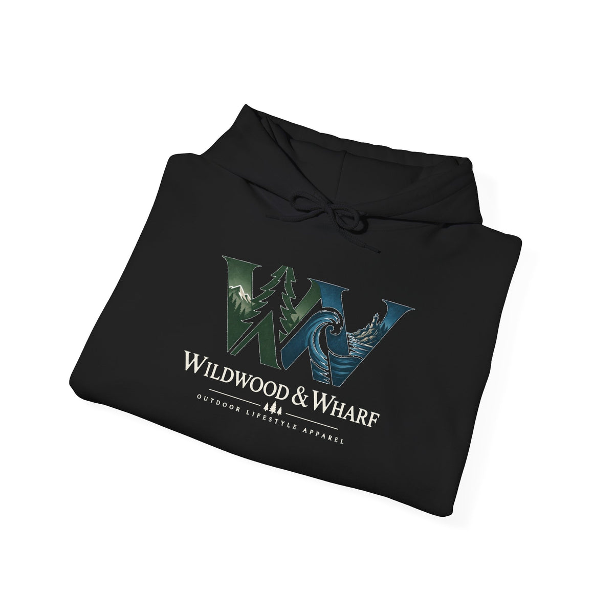 Wildwood & Wharf Hoodie - Wave