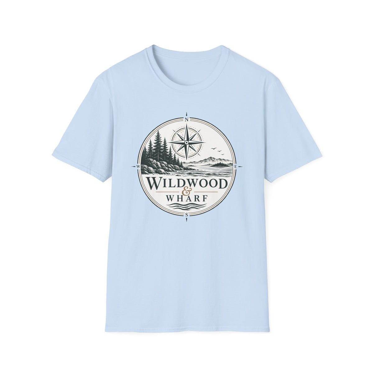Wildwood & Wharf Compass Tee