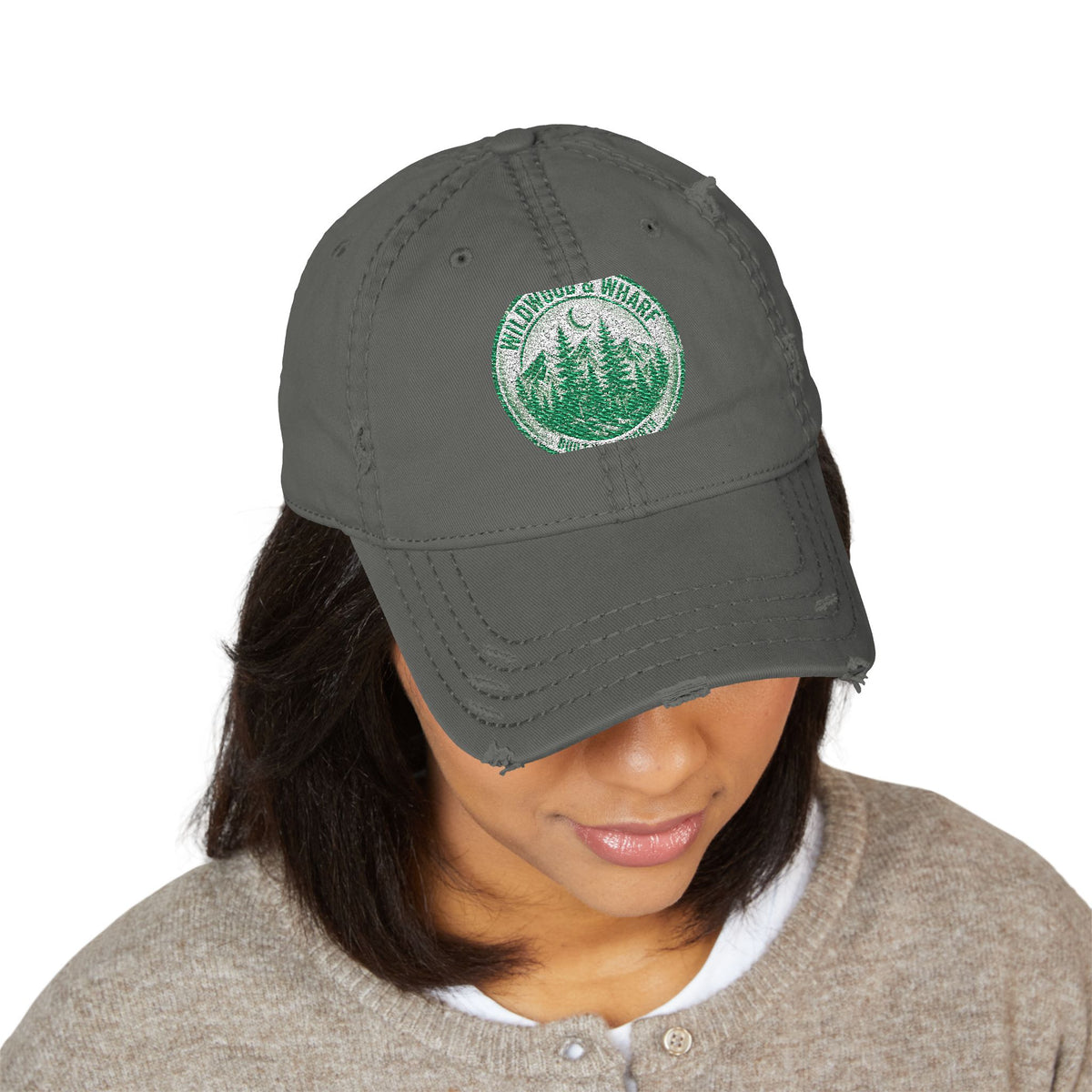 Wildwood & Wharf Pines Badge Dad Hat