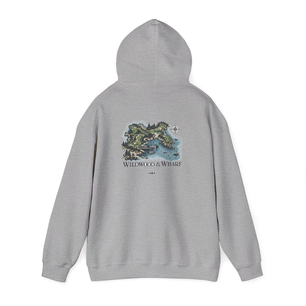 Map the Next Round Golf Hoodie