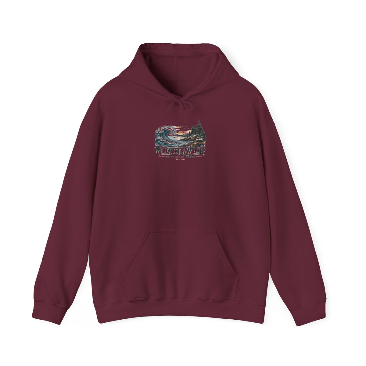 Wildwood & Wharf Tide Wave Hoodie