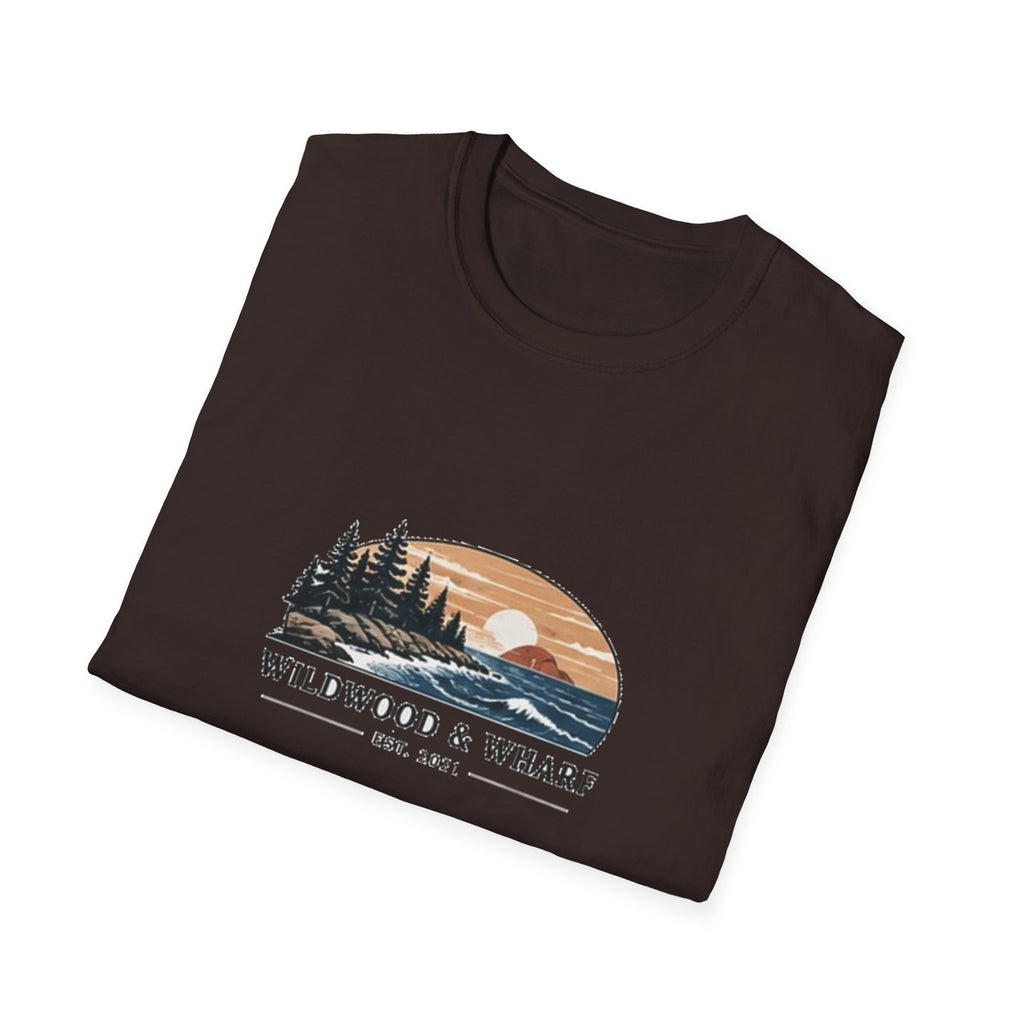Wildwood & Wharf Coastal Sunset Tee