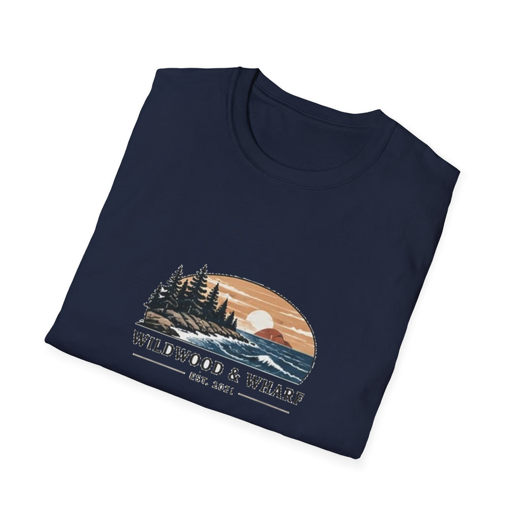 Wildwood & Wharf Coastal Sunset Tee