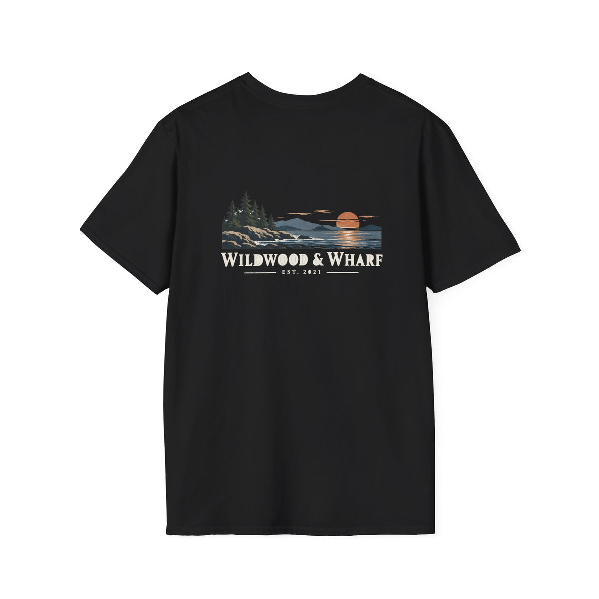 Wildwood & Wharf Rocky Coast Tee