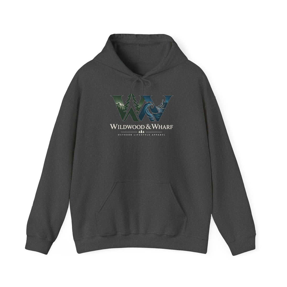 Wildwood & Wharf Hoodie - Wave