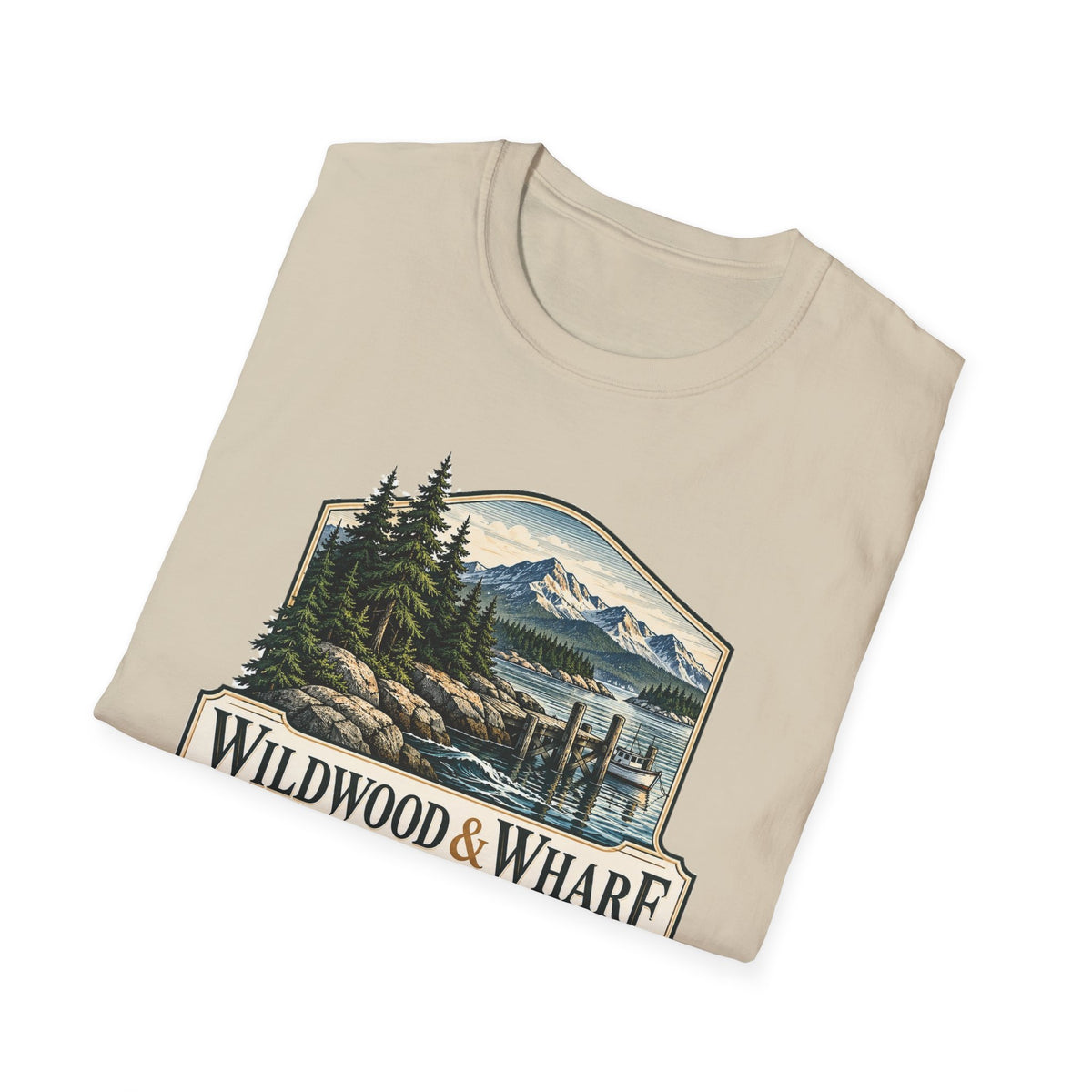 Wildwood & Wharf Mountain Dock Shield Tee