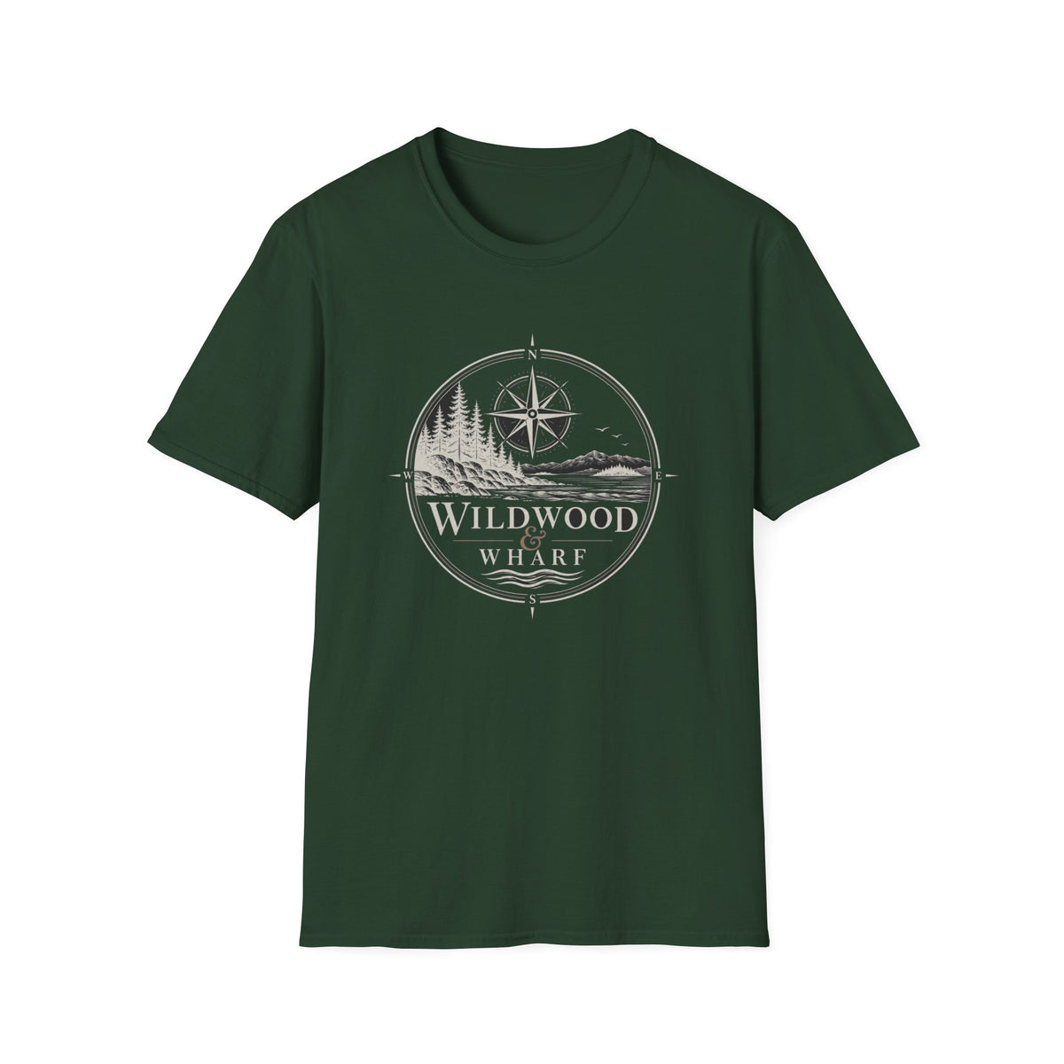Wildwood & Wharf Compass Tee