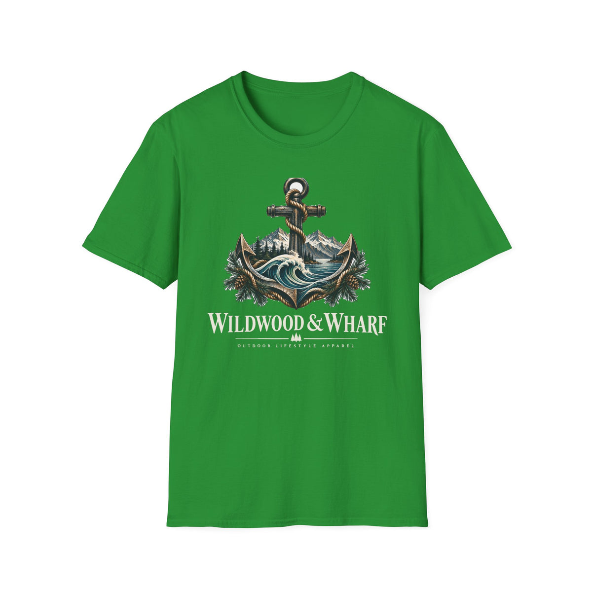 Wildwood & Wharf Anchor Mountains Tee