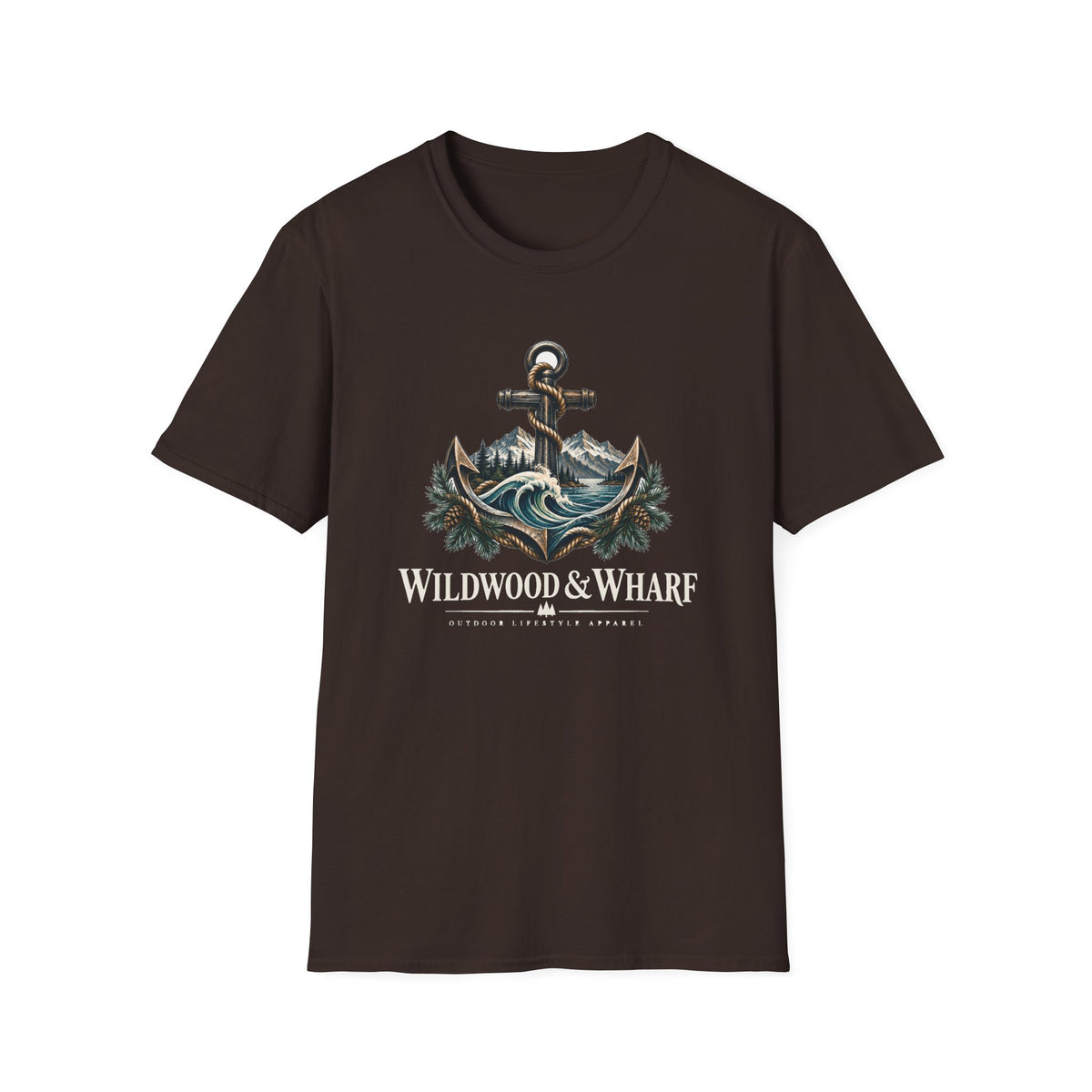 Wildwood & Wharf Anchor Tee