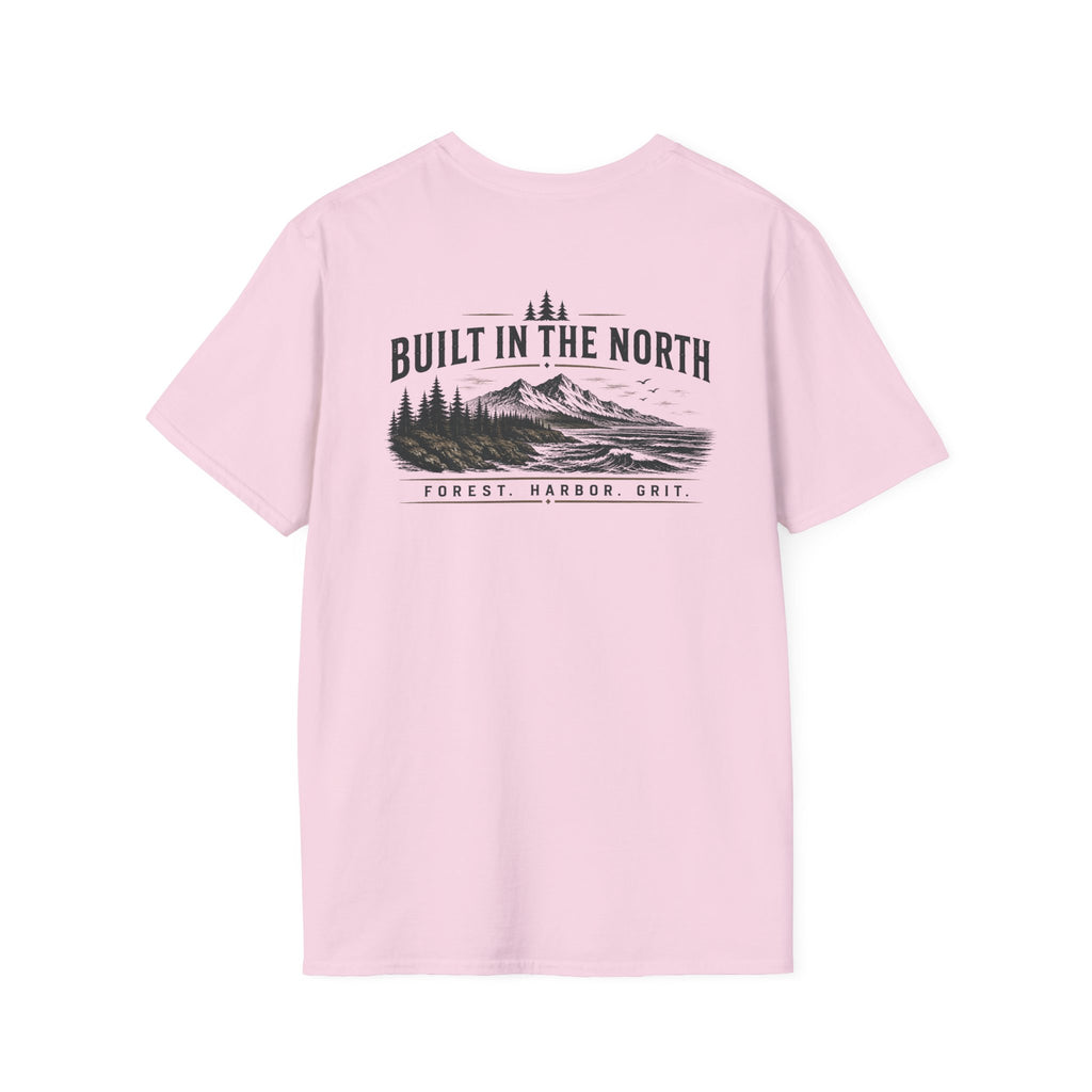 Built in the North Tee — Mountain & Pine Graphic T-Shirt