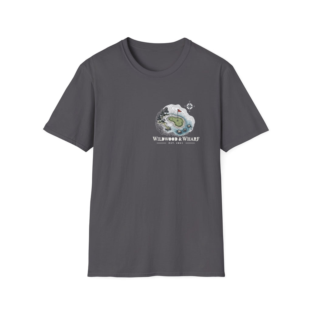 Map the Next Round Golf Tee